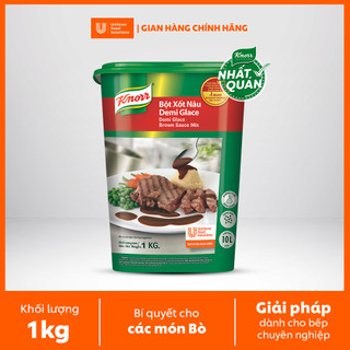 Xốt Nâu Demi Glace Knorr Professional 1kg - Chuyên Dùng Cho Nấu Ăn