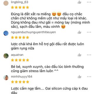 Lược gội đầu FILLIMILLI Shampoo Brush