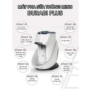 Phụ kiện máy pha sữa Burabi Plus 2hand