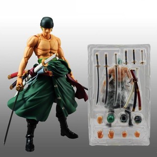Mô hình cao cấp figma roronoa zoro shf full khớp cao 18cm - mô hình one piece