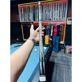 cơ bida lỗ crown cues QS series ( ngọn full carbon ) ( tặng kèm 9 món pk và sách bida cơ bản )