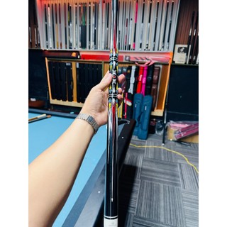 cơ bida lỗ crown cues QS series ( ngọn full carbon ) ( tặng kèm 9 món pk và sách bida cơ bản )