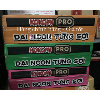 Thùng mì 30 gói Kokomi pro canh chua/ bò kim chi/ tôm cay