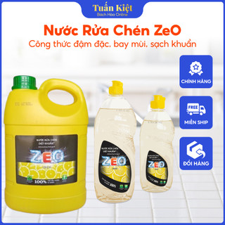 Nước rửa chén, nước rửa chén zeo sạch khuẩn, sạch mùi hôi nước cốt chanh tự nhiên 400g 800g 1.5kg
