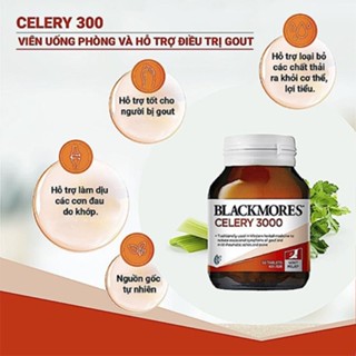 Free Ship Viên uống Gout Blackmore Celery 3000mg (mẫu mới)