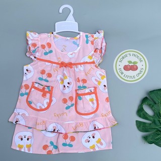[Ảnh thật][7-26kg] Bộ tole lanh ĐÙI bé gái