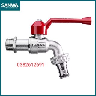 (CHÍNH HÃNG) Vòi hồ sanwa tay gạt 21, 27
