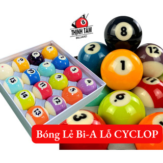 Lẻ bóng bida lỗ cyclop, bóng lẻ bi-a lỗ số clb