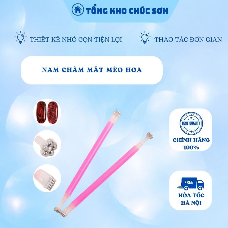 Nam Châm Mắt Mèo Hoa