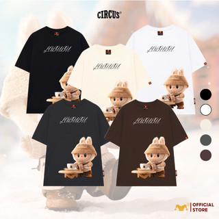 Áo thun Labubu Latte unisex oversize local brand 100% cotton - MÃ BASIC B34 LABUBU LATTE