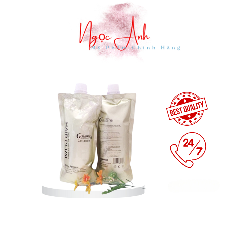 Cặp thuốc uốn ép Galamy Collagen 300ml x2
