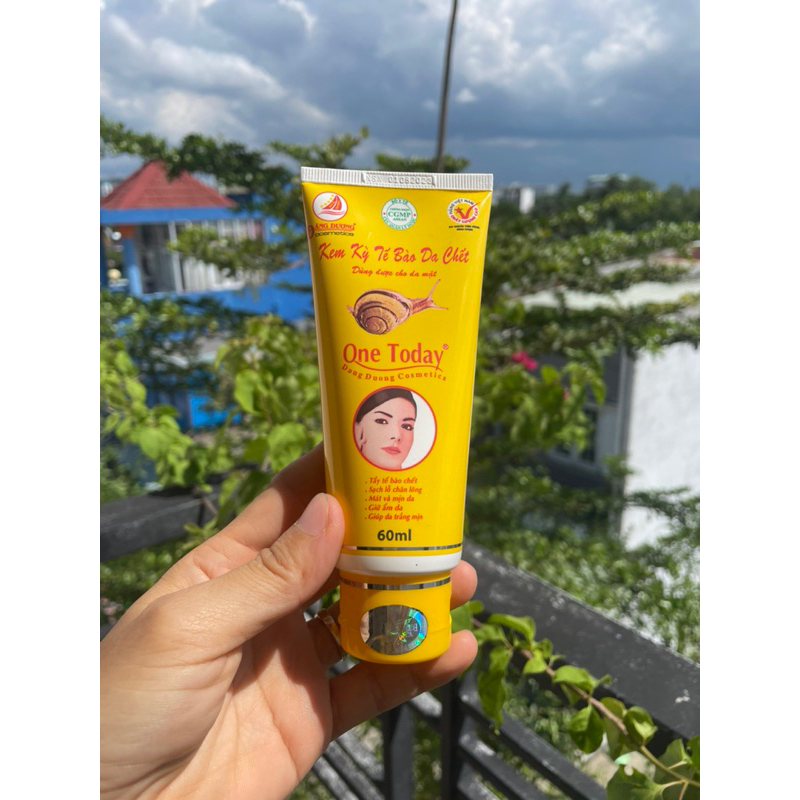 KEM KỲ TẾ BÀO CHẾT ỐC SÊN ONE TODAY 60ML - KEM TẨY TẾ BÀO CHẾT ONE TODAY 60ML