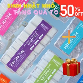 Móng úp siêu dài, móng tip siêu dài, up nối móng nail phom vuông, phom nhọn, phom thang dẻo mỏng chanh nail