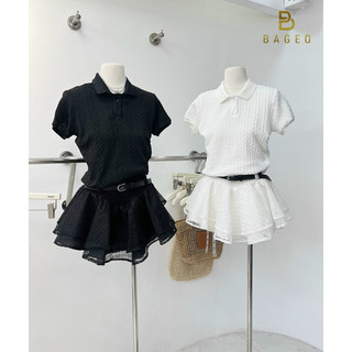 Set sơ mi xốp 𝐁𝐀𝐆𝐄𝐎