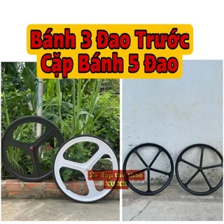 Bánh 3 đao trước và cặp bánh 5 đao dành cho Fixed Gear và Single