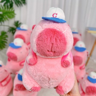 Thú bông capybara tennis lông xù bông cao cấp - nhóc