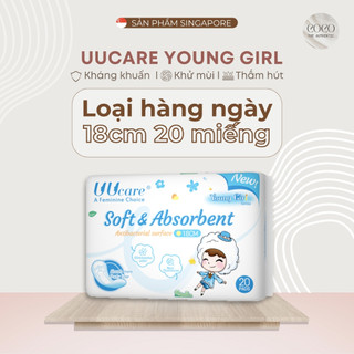 Băng vệ sinh UUcare Singapore Young Girl hàng ngày 18cm