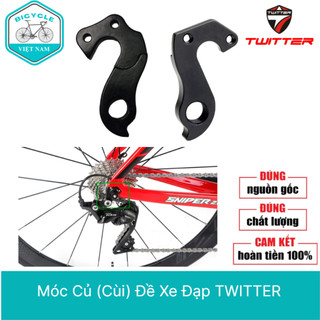 Móc củ đề xe đạp twitter