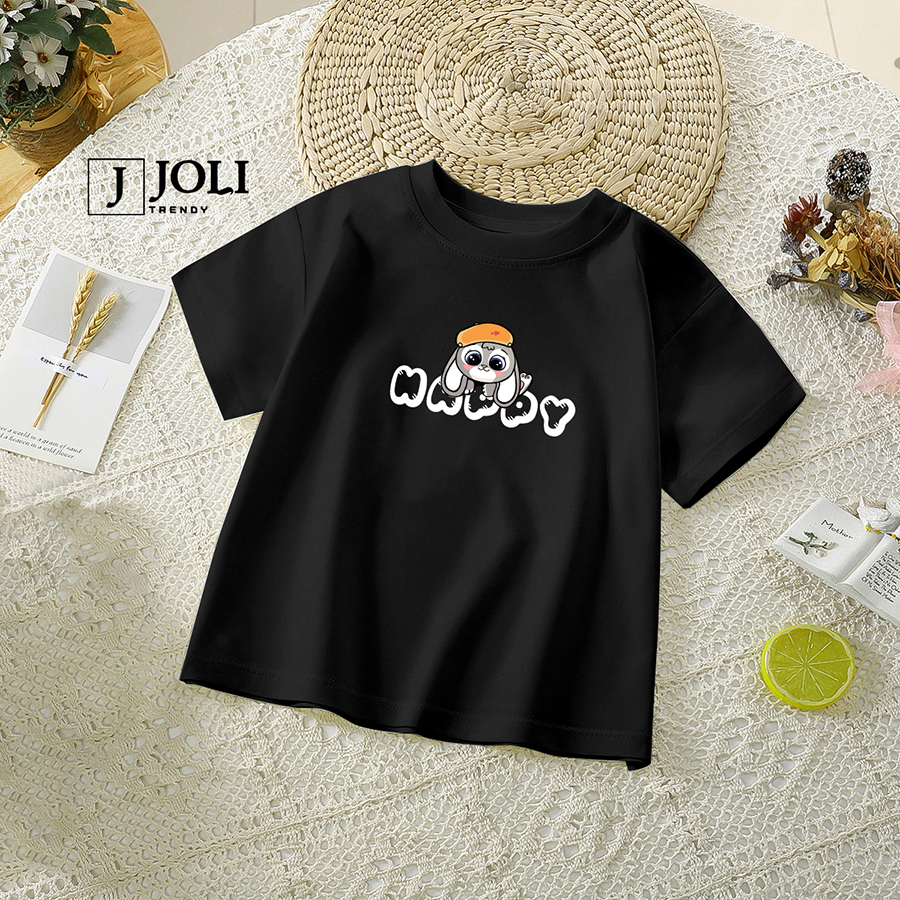 Áo Thun Baby Tee Nữ By JOLI Mã BT BST01 In Hình Chất Cotton Co Giãn Thoáng Mát Phong Cách Hàn Quốc J Joli Trendy | BigBuy360 - bigbuy360.vn