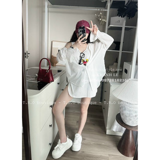 Set Áo Balo Kèm Sơmi Mickey Hot Hit (Sẵn Ship)