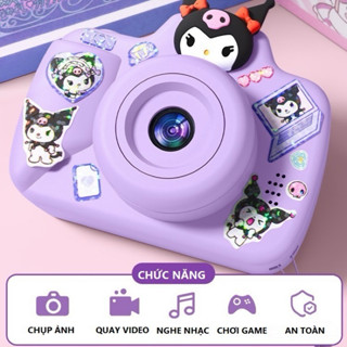 Đồ Chơi Máy Chụp Ảnh Camera Mini Kèm Thẻ Nhớ 16G, Máy Chụp Ảnh  Kuromi Siêu Nhân