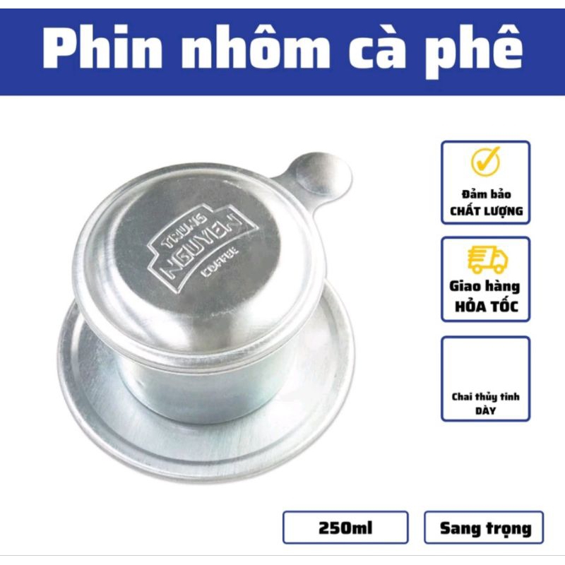 Phin pha cafe Trung Nguyên 25 gram - Phin nhôm pha cafe