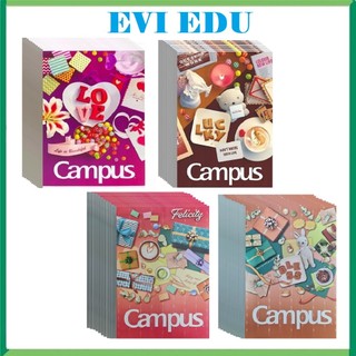 Lốc 10 quyển vở kẻ ngang 120 trang b5 gift campus nb-bgif120 / bgif120