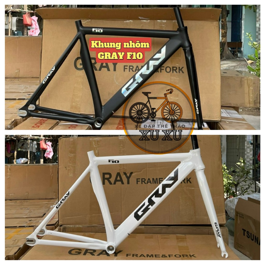 Khung xe đạp Gray F10 Khung Nhôm