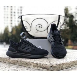 Giày Thể Thao Adidasst Nam EQ Bản Mới Nhất 2024 - Giày Chạy Bộ, Giày EQ21 Run đen trắng Ms-1606