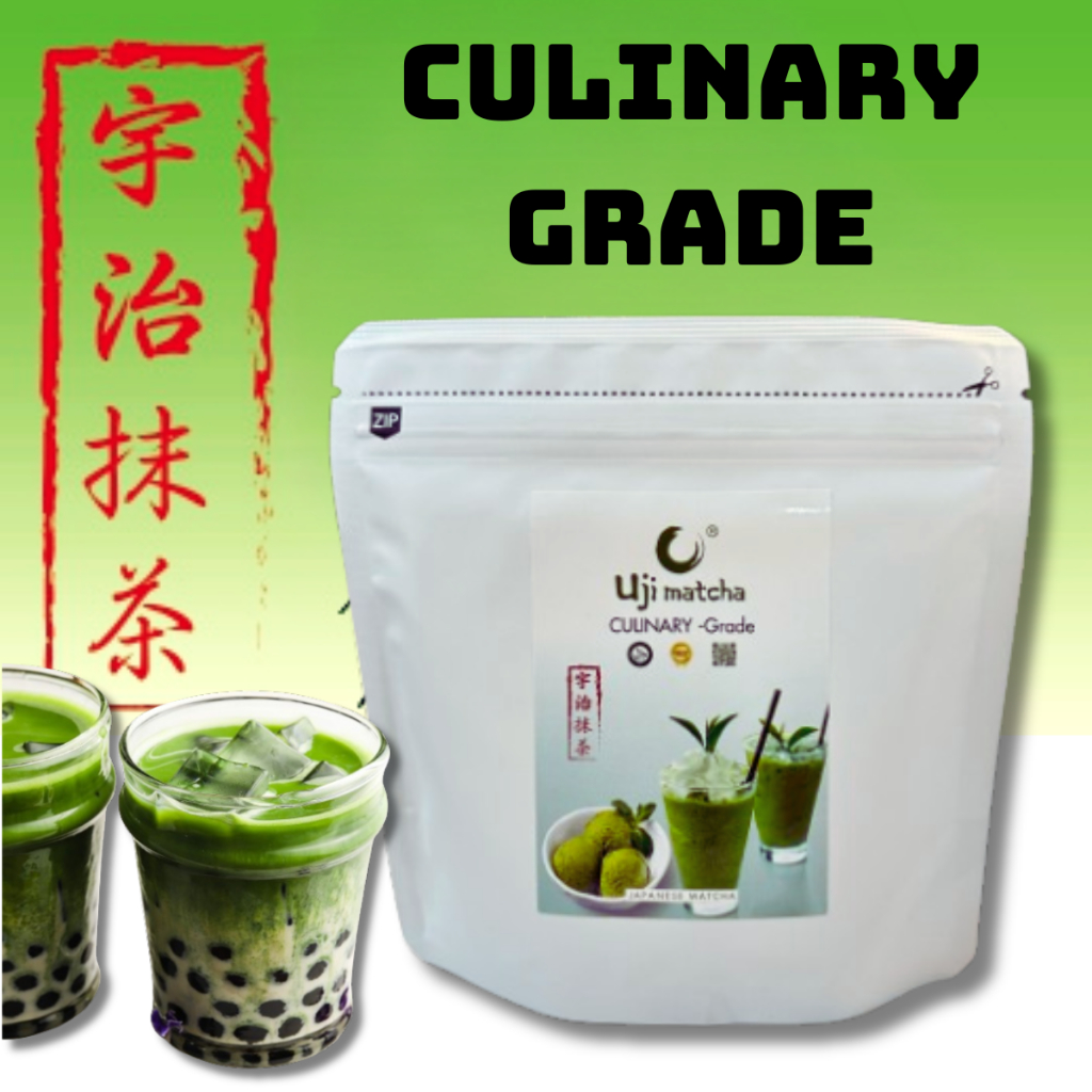 Bột trà xanh Uji Matcha Culinary grade 100 gram, thơm ngon, chuẩn vị.