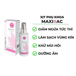 [CHE TÊN] XỊT PHỤ KHOA MAXIBAC INTIMA 100ML