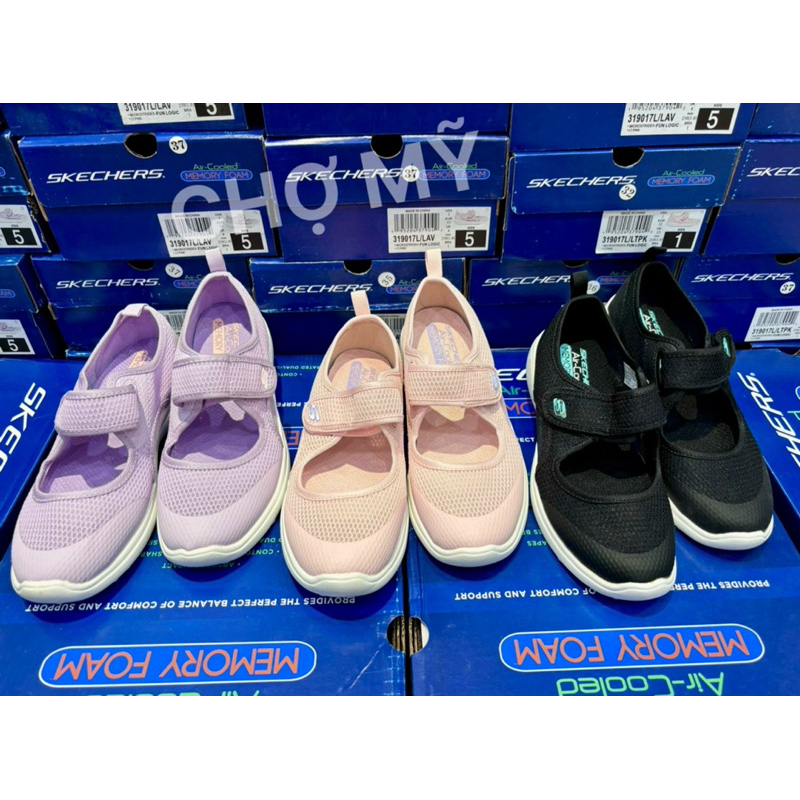 Giày lưới dán fullbox siêu nhẹ bé gái