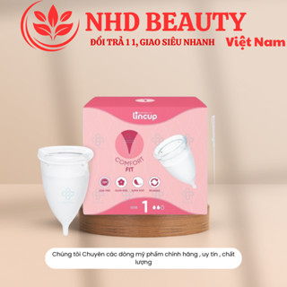 Cốc nguyệt san Lincup chính hãng size 25ml34ml40ml Nhập khẩu Mỹ, an toàn, tiện lợi