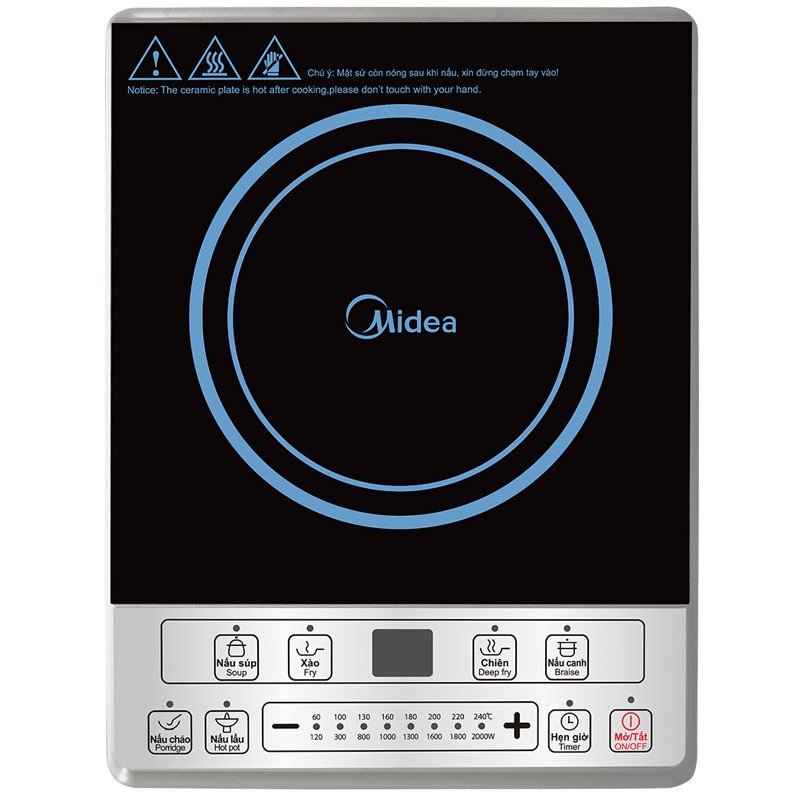 Bếp Từ Midea MI-B2015DE bếp từ đơn,bếp điện từ,công suất 2000w
