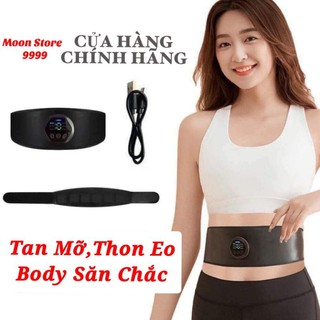 Đai massage tan mỡ bụng life emperor ems,máy massage nâng cơ đai rung tiêu mỡ thon eo body săn chắc tạo cơ 6 múi