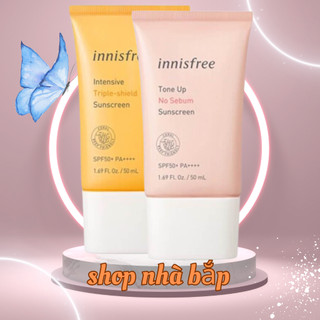 Kem chống nắng innisfree Intensive Triple Care Sunscreen SPF50+ 50ml ! !