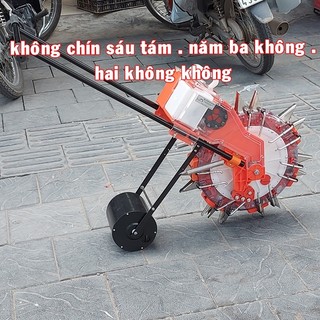 Máy gieo hạt ngô và bón phân đẩy tay VNGH-999, máy gieo hạt giá rẻ