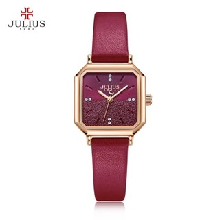 Đồng hồ nữ Julius Hàn Quốc JA-1370 dây da