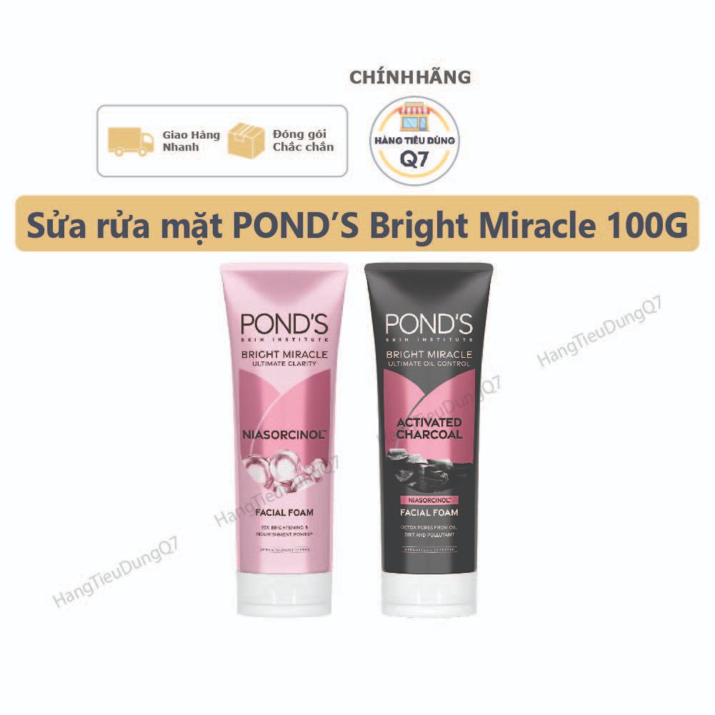 [MUA 1 TẶNG 1] Sữa rửa mặt POND'S Than 100G tặng cùng loại 50G
