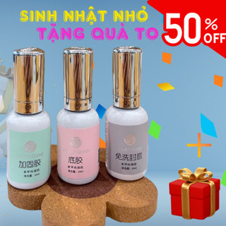 Base top cứng hoa hồng 20ml cao cấp hàng chính hãng, hoa hồng mẫu mới chanh nail