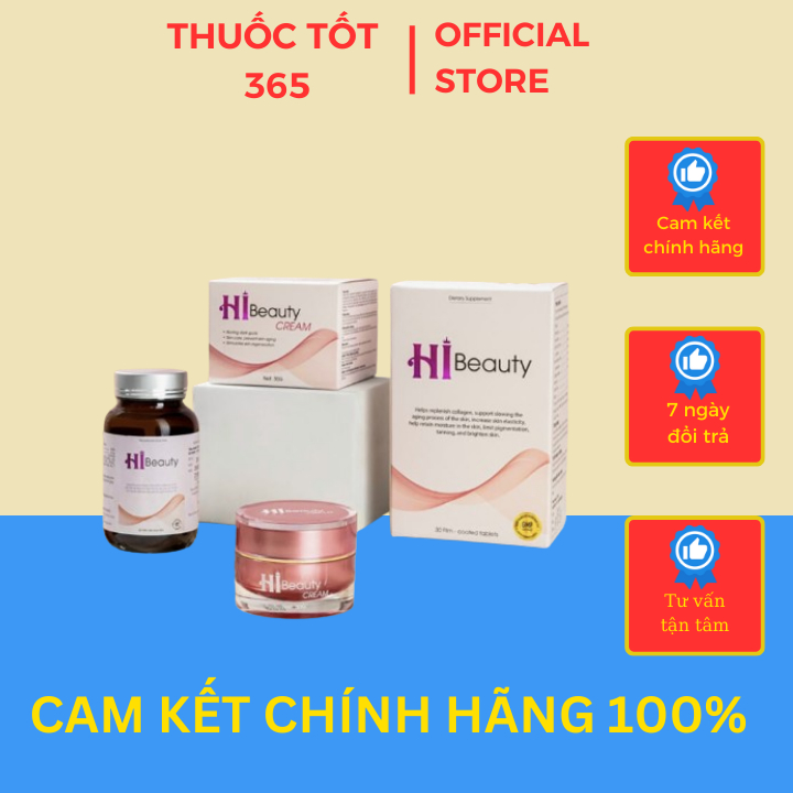 Hi Beauty Hỗ Trợ Hạn Chế Nám Sạm Da Giúp Da Sáng Mịn
