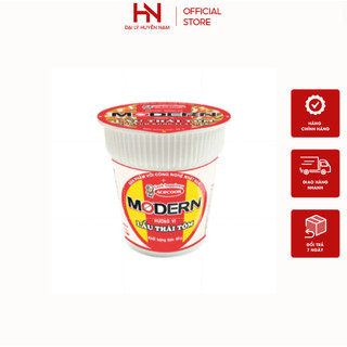 Mì ly Modern, mì cốc Modern hương vị lẩu thái tôm chua cay date mới nhất