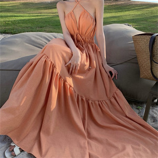 Đầm maxi Boho tôn dáng🤍 SongZuEr