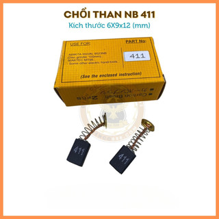 (Chính hãng) Chổi than 411 NB 6x9x12mm
