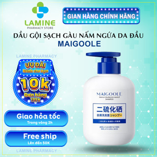 Dầu Gội Giảm Nấm Ngứa Da Đầu Maigoole - Dầu Gội Maigoole Sạch Gàu, Nấm, Giảm Dầu Nhờn, Tóc Khỏe Suôn Mượt