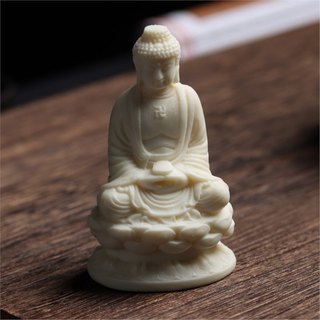 Tượng phật thích ca mâu ni ngồi thiền trên đài sen