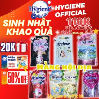 Nước xả vải Hygiene phiên bản Limited Thái Lan 480ml-1100ml siêu thơm và lưu hương cực lâu