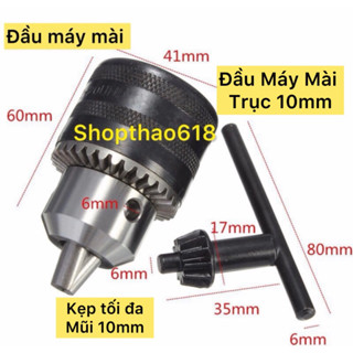 đầu chuyển đổi máy MÀI  góc sang máy khoa n trục M10