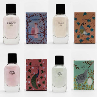 NƯỚC HOA ZARA FEMME/ PINK FLAMBE/ GO FRUITY/ TUBEROS GLITTER nhũ 100ml  kèm bill hãng- LAMII BEAUTY