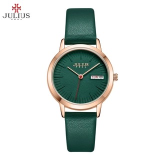 Đồng hồ nữ Julius Hàn Quốc JA-1375 dây da